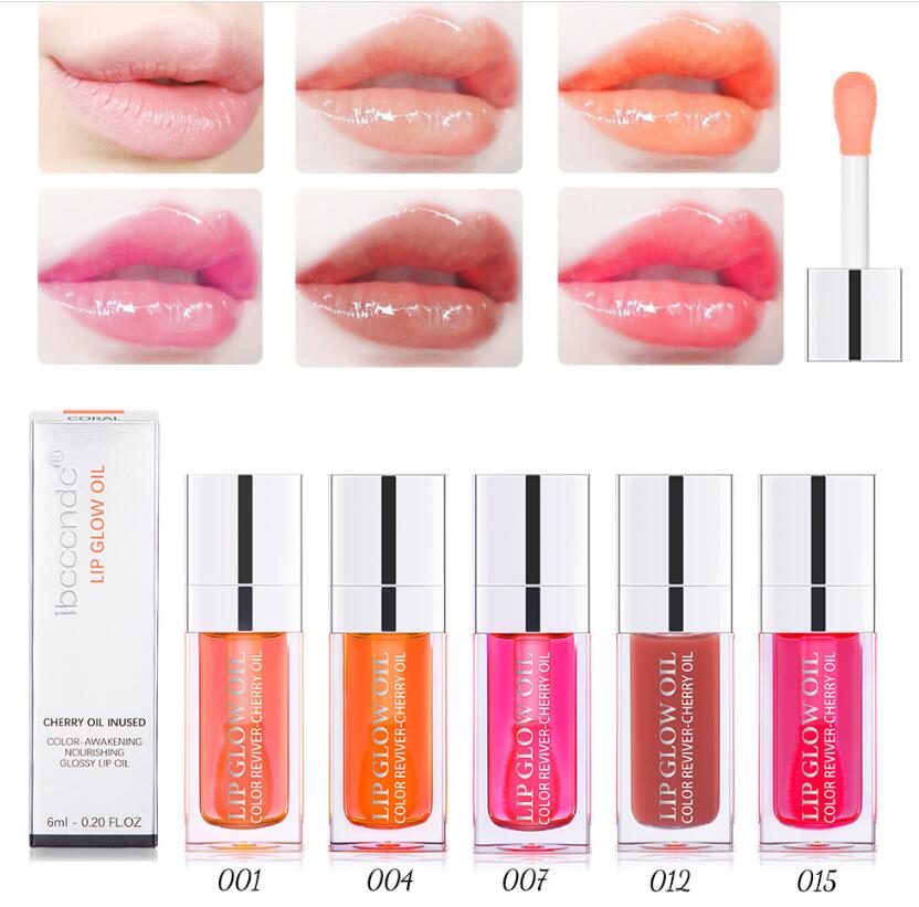 Lip Gloss Clear Fashion 6Ml Crystal Jelly Moisturizing Oil Plum Y Plump Glow Tinted Plumper Lips Makeuplip Drop Delivery 20 Nn