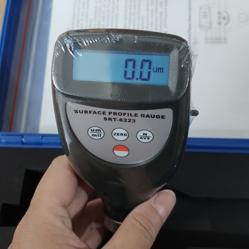 Portable Surface Roughness Gauge Tester SRT-6223 Digital Surface Profile Gauge Profilometer SRT6223 Measures range 0 to 800 um