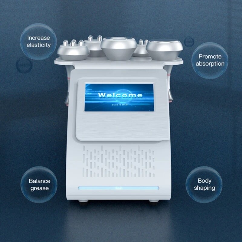 Máquina de pérdida de peso por cavitación por ultrasonido, uso en SPA, cavitación ultrasónica 80k, sistema RF de vacío, máquina de belleza