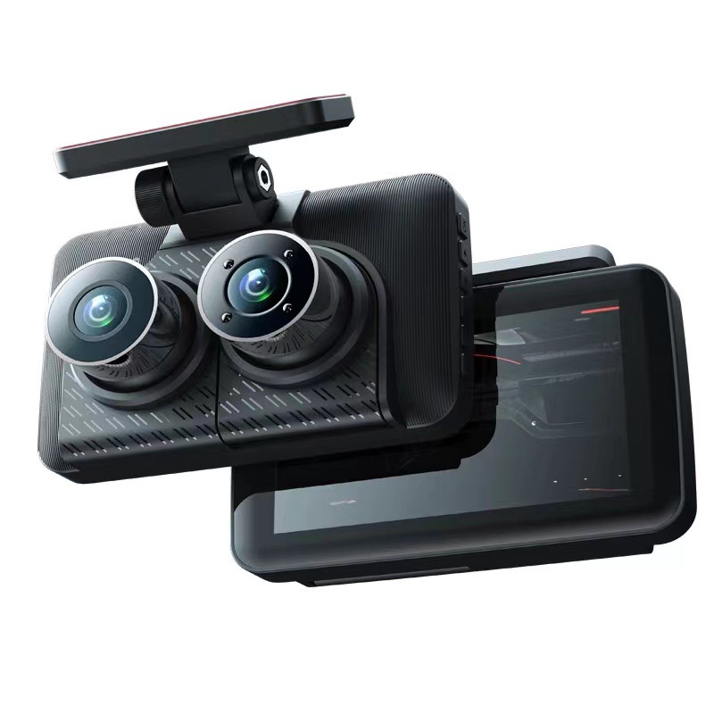 CAR DVR 4.0 بوصة شاشة مسجل سيارة 3 Way HD IR الرؤية الليلية المحسنة الإصدار 1080P ثلاث عدسة مسجل Vedio Y18