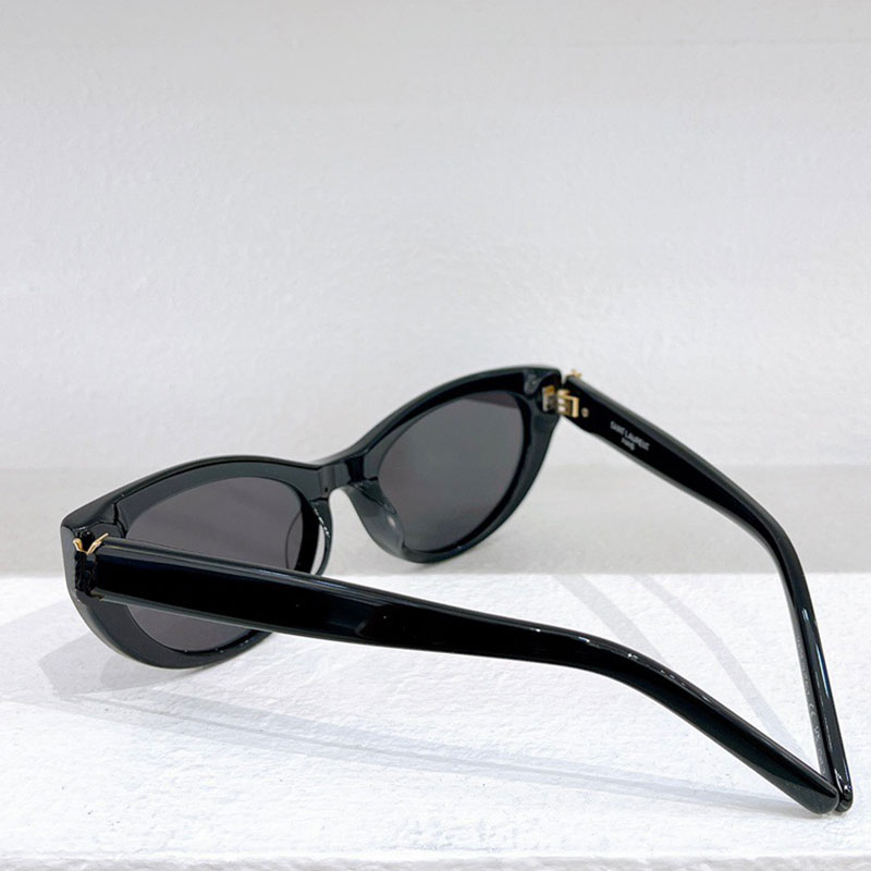 Oval Cat Eyes Solglasögon Glasögon Dam Designers Brown Solglasögon Moderna Lady Designer Shades Gafas de Sol Para Ojos de Gato Luxury Designer 115