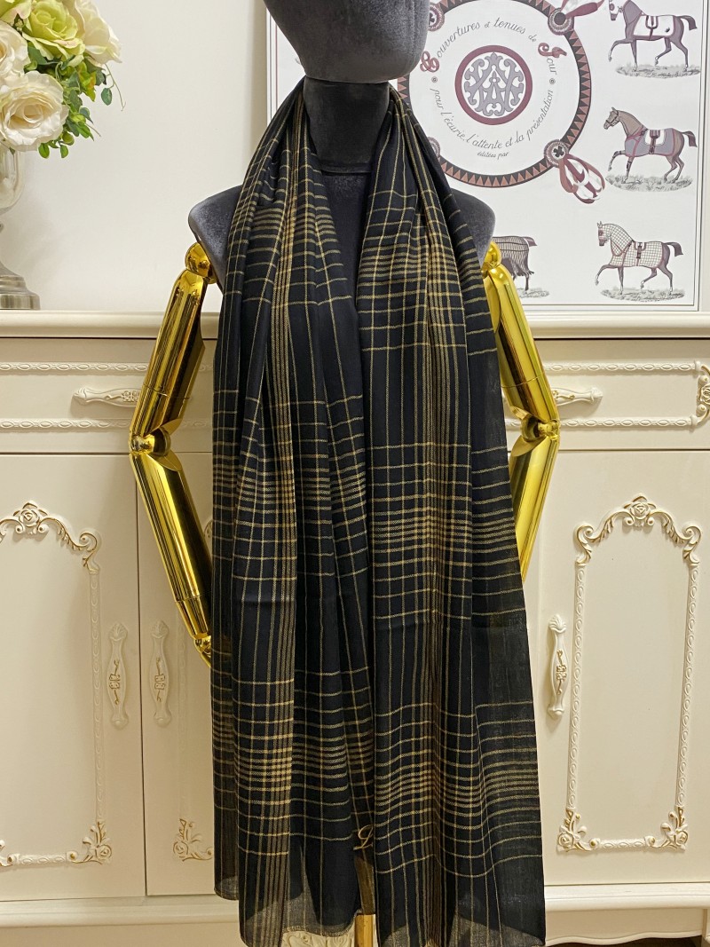 sciarpa lunga da donna sciarpe scialle 100% cashmere materiale ricamo lettere plaid taglia grande 200 cm - 90 cm