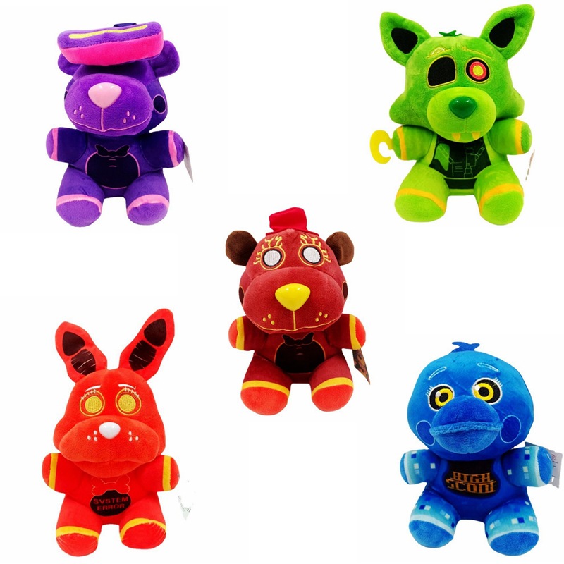 Commercio all'ingrosso della fabbrica 35 stili FNAF orso coniglio volpe anatra peluche giocattoli animazione film e giochi televisivi bambole animali periferici regali bambini