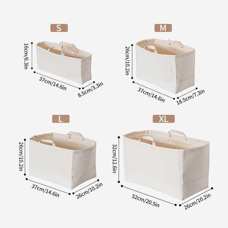 Storage Baskets Wardrobe Cotton Clothing Storage Basket Fabric Folding Large Portable Toy Sundries Storage Baskets Storage Organizer White R230726