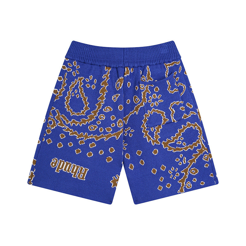 Shorts de malha moletom calça para homens e mulheres calças curtas estampadas com cordão para festas roupas