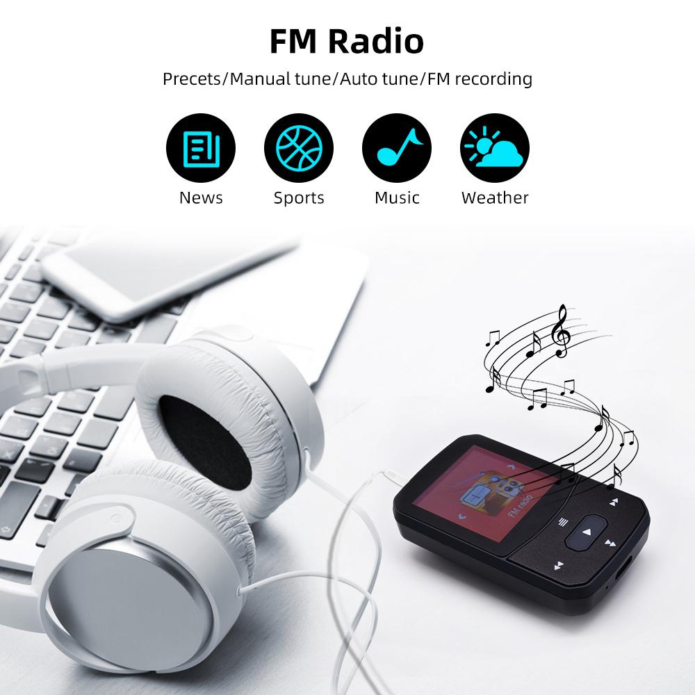 Плееры Deelife Mini Sport Mp3-плеер с Bluetooth-браслетом Портативный музыкальный проигрыватель Mp 3