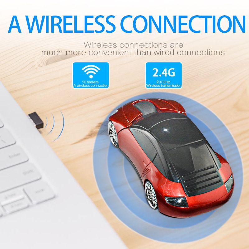 car appearance wireless mouse 2.4g laptop mouse wireless model gift mouse