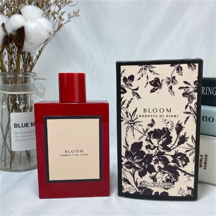 Bloom Perfume Fragrance for Women 100ml 3.3fl.oz Eau De Parfum Long Lasting Smell Floral Flower EDP Lady Girl Cologne Spray top quality free ship