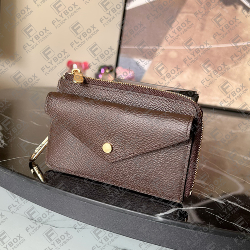 M69431 N60405 N60406 M81303 RECTO VERSO Wallet Key Pouch Coin Purse Credit Card Holder Women Fashion Luxury Designer Business High Quality TOP 5A Purse M69420 M69421