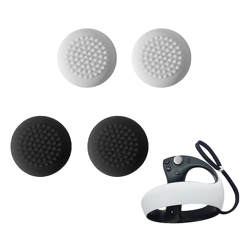 PSVR2 Soft silikonowy kontroler przeciwpoślizgowy Tłuszcz okładki uchwyt rocker joystick Cap for PlayStation VR2 Gamepad Chwyt DHL Fedex Ups bezpłatny statek