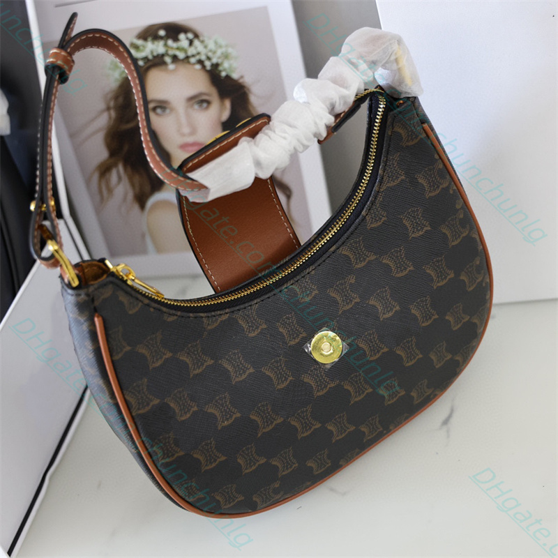 Fashion style Woman Luxury designers Shoulders bag Moon Underarm bag High Fashion designers Evening Bag Handbag clutch totes hobo purses wallet wholesale