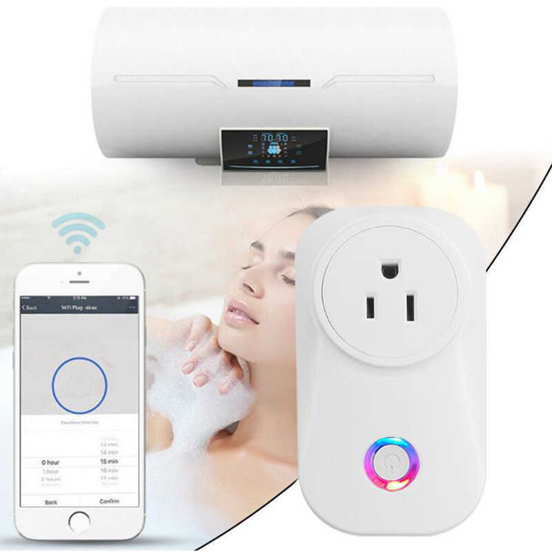 Smart Power Plugs Tuya Wi -Fi Smart Plug EU UK 미국 프랑스 일본 브라질 이스라엘 스위스 이탈리아 소켓 Alexa Voice Control은 홈 HKD230727