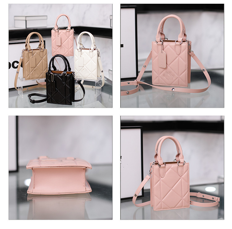 Brand 24SS Messenger Bags New Women's Classic Old Flower Handbag Mini One Counter Crossbody Bag Qin Bag Qin