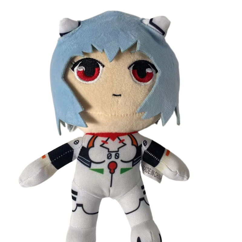 Atacado de fábrica 20 cm 4 estilos Ayanami Rei brinquedos de pelúcia Filme de animação Televisão periférico bonecas presentes para crianças