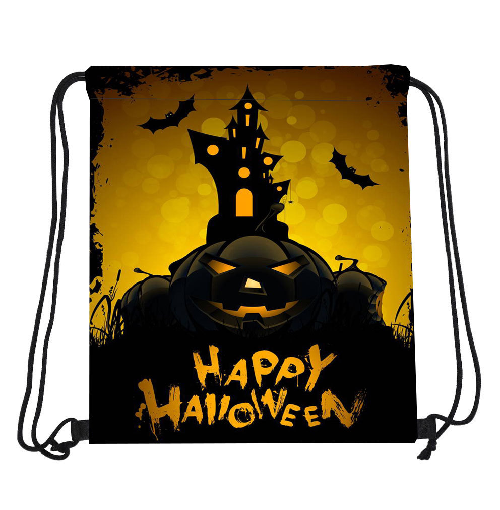 Kids Pompoen Trick Or Treat Tote Bags Halloween Loot Party Candy Bag 34*42 cm Oxford Stof Grote capaciteit Tasje