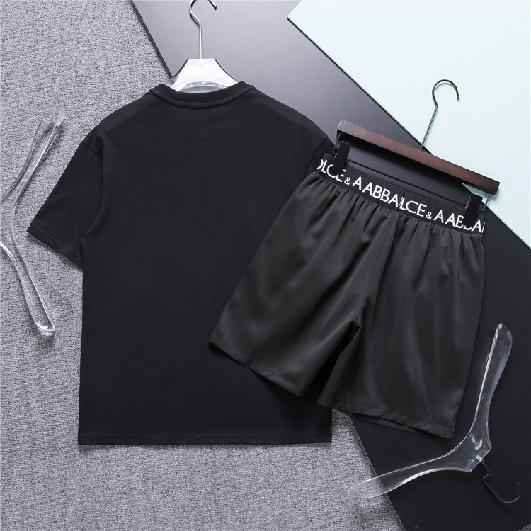 Luxury Designer Mens Tracksuit Summer Fashion Male Sets Letters Print Short Sleeve Tees Suit High end Quality T Shirts Tops and Shorts Set