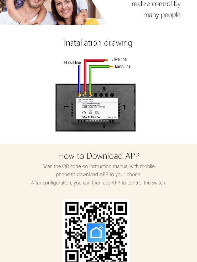 Smart Power Plugs 2022 Neuankömmlinge Zigbee Inwall Sockets Au Standard Dual Power Smart Home Control Alexa Wireless Tuya App HKD230727