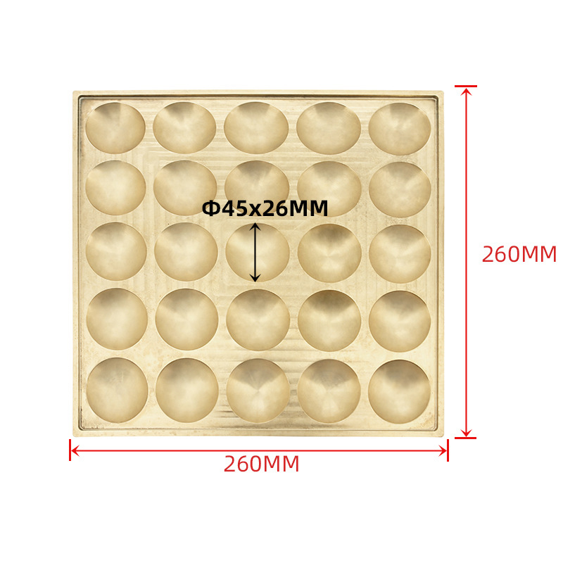 Gıda İşleme Elektrik Bakır Plaka Muffins Baker Dorayaki Waffle Maker Makinesi