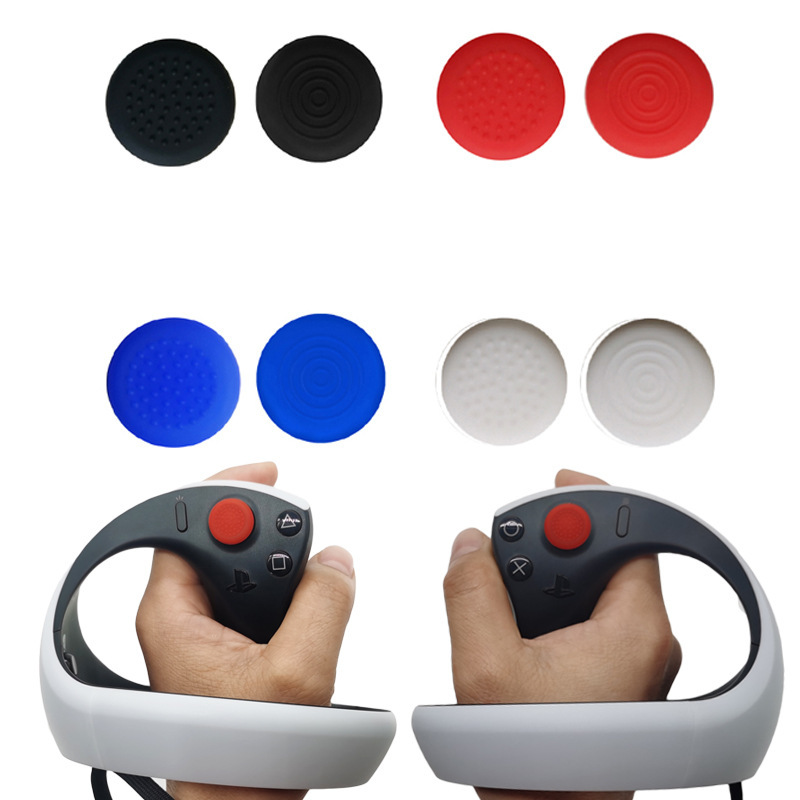 PSVR2 kontroler miękki silikonowy antypoślizgowy okładka okładka chwyt rocker joystick rocker cap for playStation vr2 gamepad kciuk szybki statek