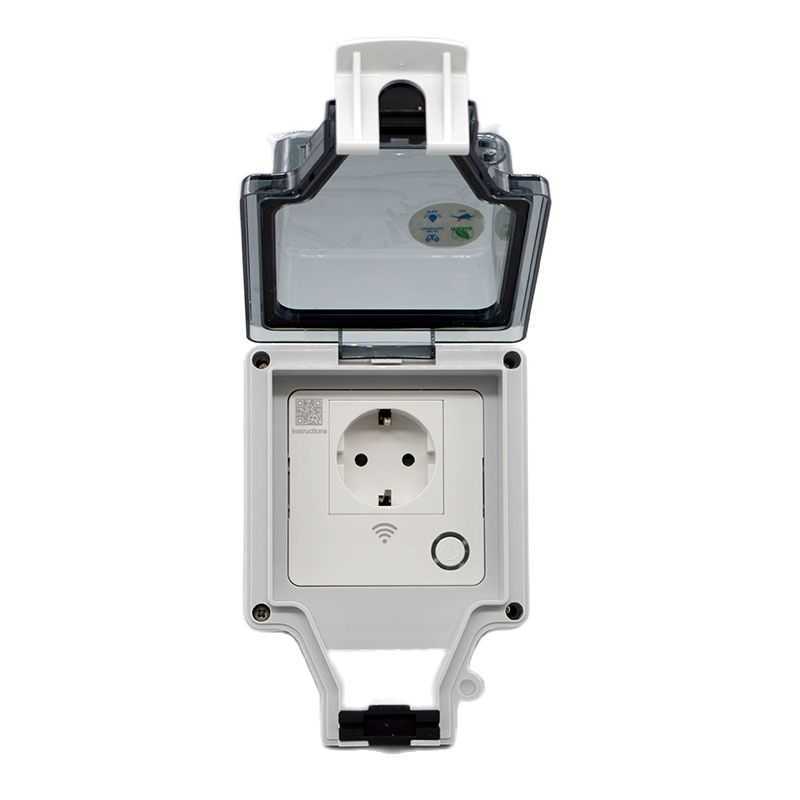 Smart Power Plugs 16A Wi -Fi Smart Socket Socket IP66.