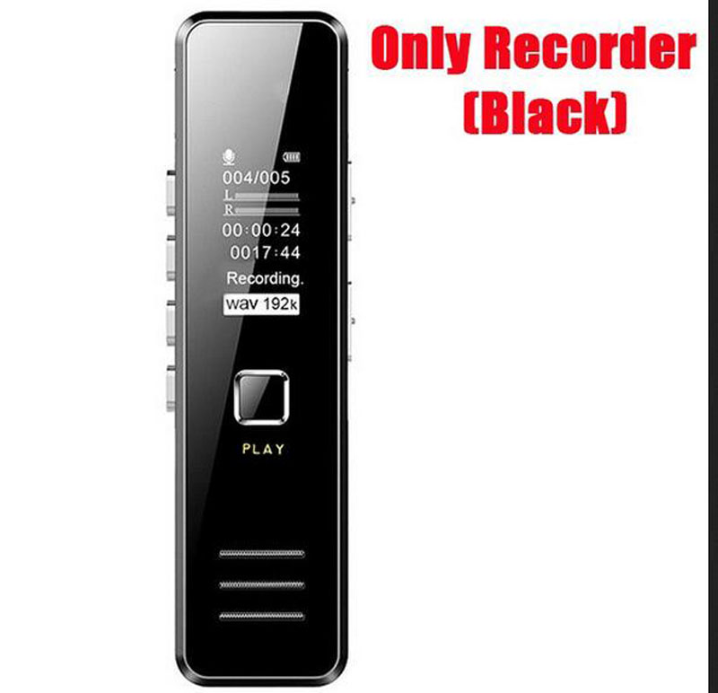 Professionell 32 GB Digital Voice Recorder Multifunktionell Mini Audio Recording Pen Flash Drive Disk Pen Mp3 Player USB Dicafon Device for Meeting Class