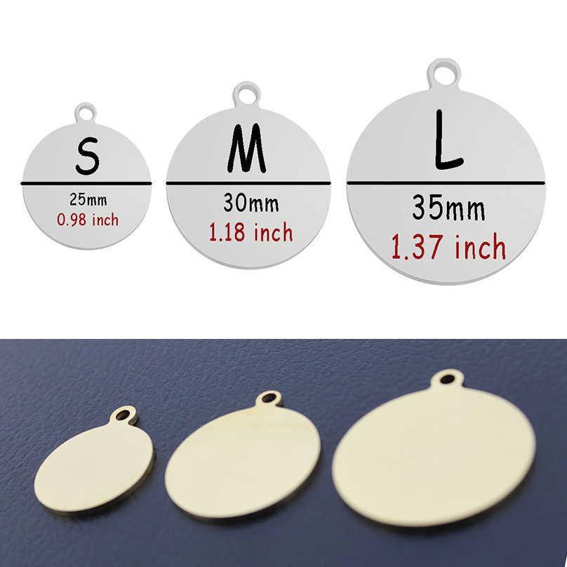 Personnalisé Personnalisé Chat Chien ID Cercle Tag Collier Pendentif Gravé Pet Collier Chaîne Charme Fournitures Pour Tag Nom Produits L230620