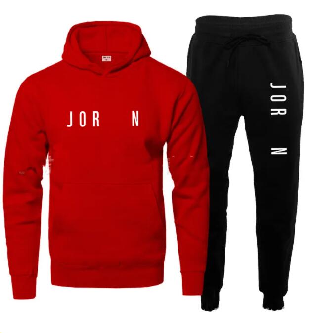 designer Mens tracksuits sweater trousers set Basketball streetwear sweatshirts sports suit Brand letter ik baby clothes thick Hoodies men pants