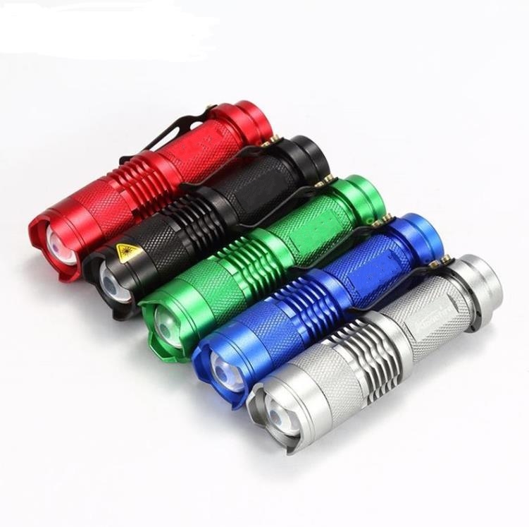 Оптовая 7W 300LM SK-68 3Modes Mini Q5 Светодиодный фонарик Торг