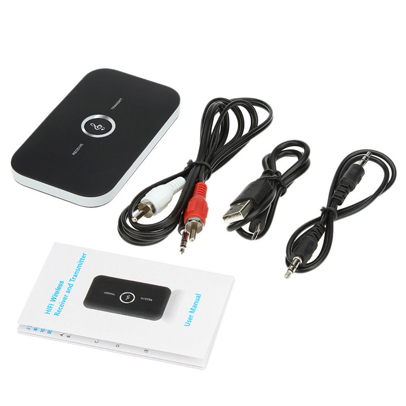 BT 5.0 Wireless Audio Adapter for Receiving and Transmitting 2-in-1 Stereo Suitable for TV computer and mobile phones