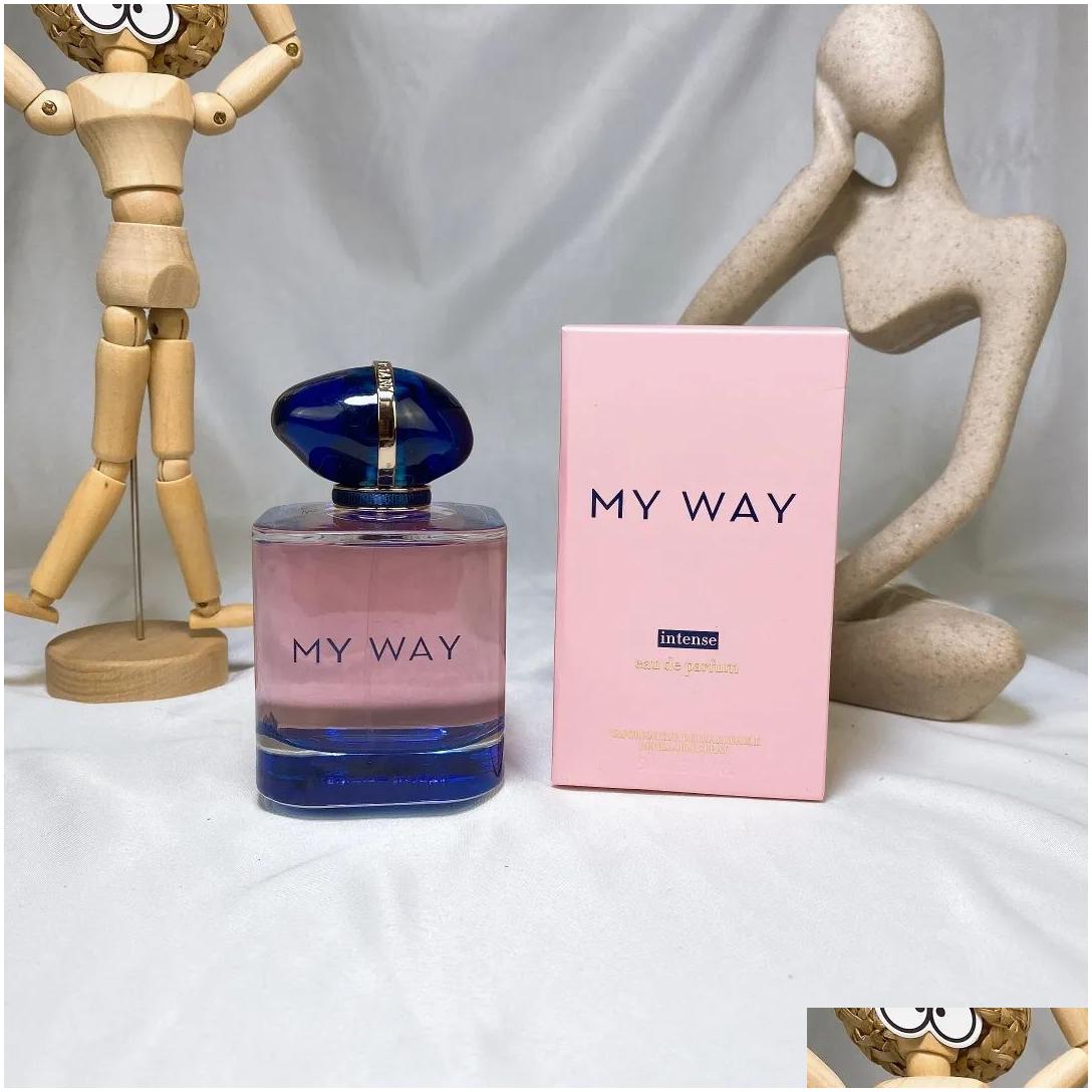Incense My Designer Brand Way Women Fragrance 90Ml Edt Parfum Intense Cologne Good Smell Time Lasting Lady Body Mist Quality Fas Otrn2