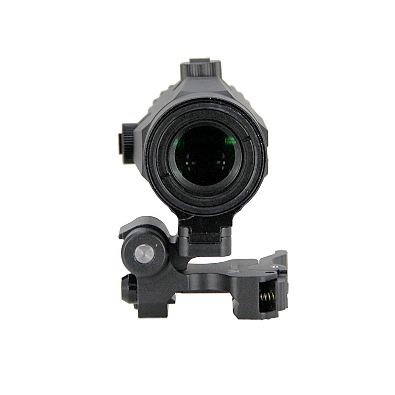 Tactical MICRO 3X Lente d'ingrandimento Ottica Caccia Riflescope Mirino di ingrandimento 3X con interruttore sul lato STS Mount fit Weaver o MIL-STD-1913 Rail