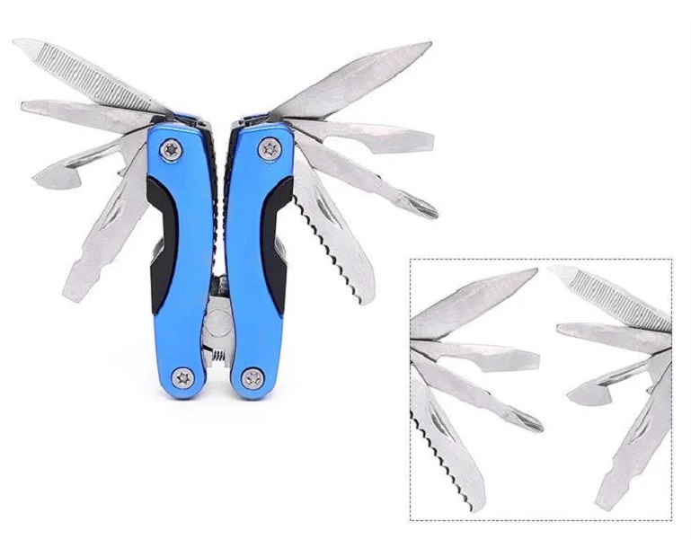 Outdoor Multitool Pliers Serrated Knife Jaw Hand Tools+Screwdriver+Pliers+Knife Multitool Knife Set Survival Gear