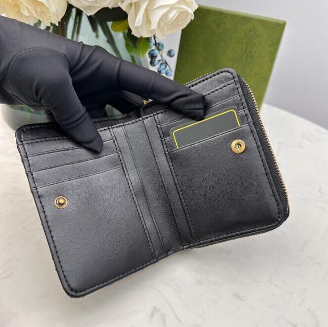 10a Marmont Wallets Holders Designer Bag кожаный кошелек Ophidia Continental Zip вокруг держателя женской владельцы визитной карточки монета Key Cover Passport Cover Short