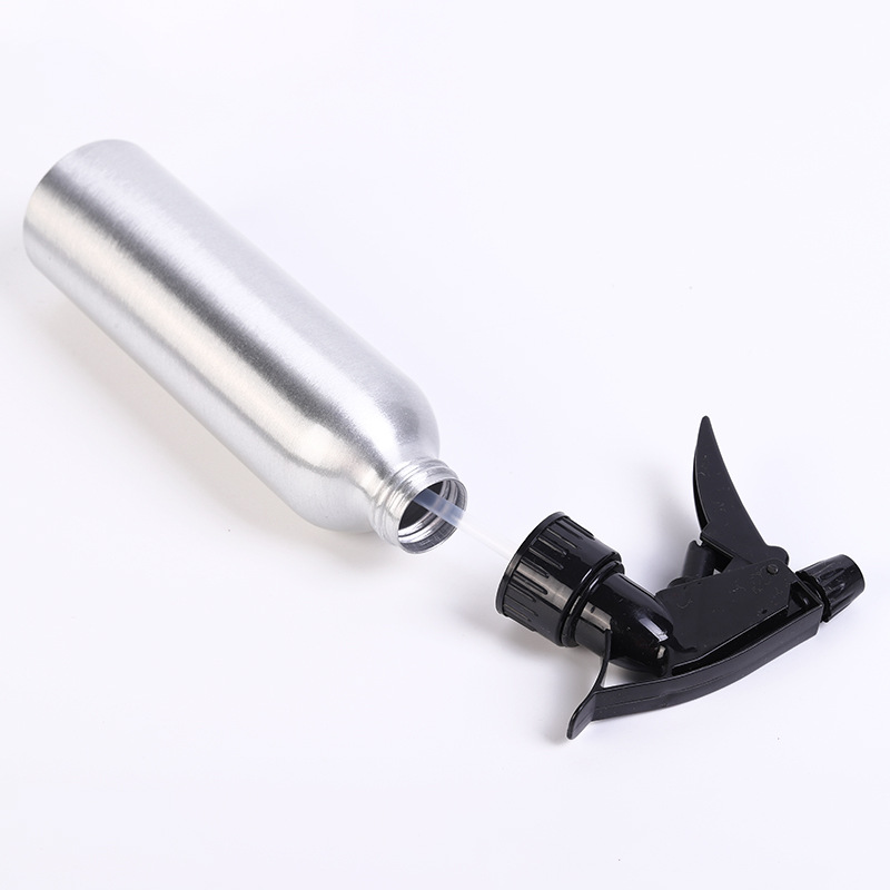 250 ML Salon Cosmetica Spray Fles Kan Aluminium Legering Lege Navulbare Fijne Mist Fles Kapper Water Sproeier