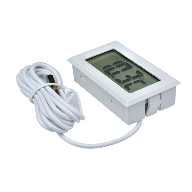 Gros Professinal Mini Numérique LCD Sonde Aquarium Réfrigérateur Congélateur Thermomètre Thermographe Température Mètre pour Réfrigérateur -50 ~ 110 Degrés