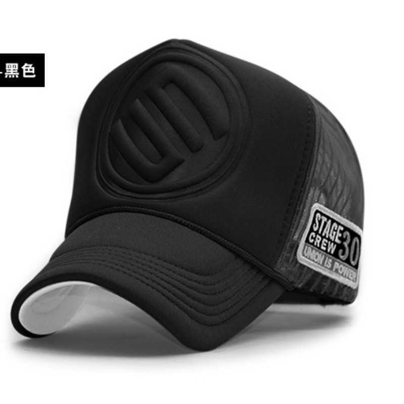 Hats Women's Spring and Summer Net Hats Men's Women's Truck Summer Baseball Cap Versatile Sun Duck Tongue Sun Visors