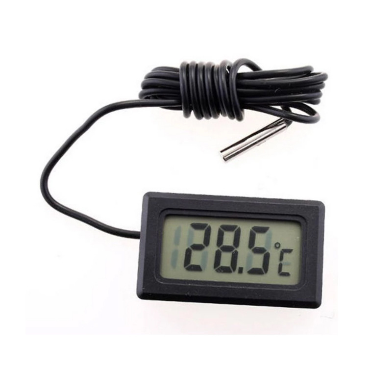 Gros Professinal Mini Numérique LCD Sonde Aquarium Réfrigérateur Congélateur Thermomètre Thermographe Température Mètre pour Réfrigérateur -50 ~ 110 Degrés