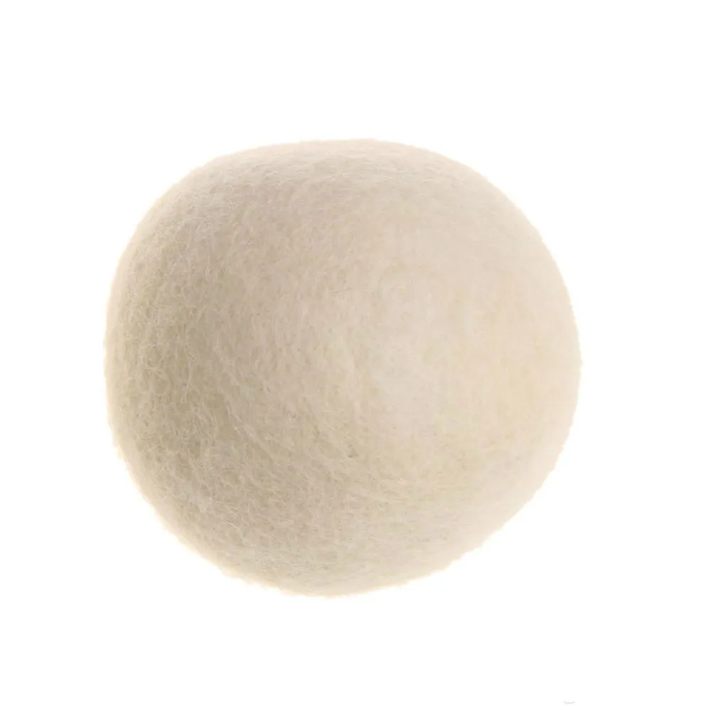 Produits de lessive pratiques Clean Ball Assouplissant de tissu biologique naturel réutilisable Boules de séchoir en laine de qualité supérieure