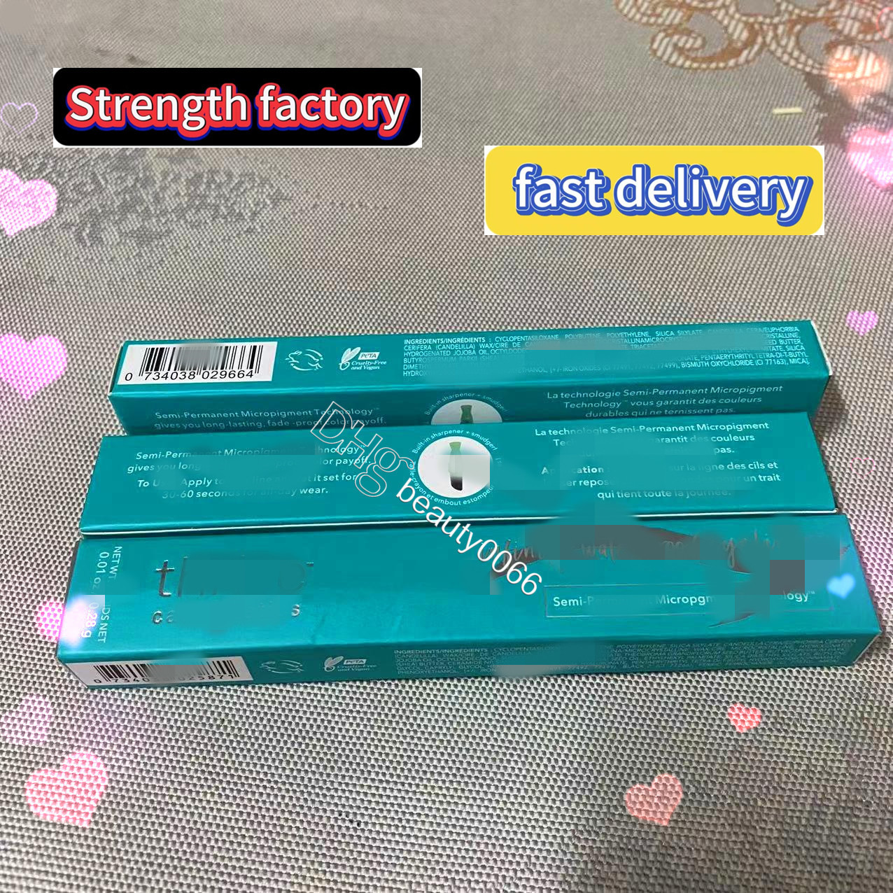 Thr Causemetics iveThr Eyeliner Infinity ive Causemetics Eyeliner étanche 3 couleurs Thr Ella Hoda ive LAUREN Free Fast UPS DHL En stock 0,01 oz / 0,28 g