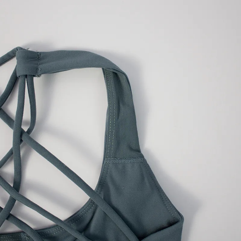 LL Le nouveau vêtement de yoga est Free To Be sous-vêtements de sport longs pour femmes soutien-gorge confort à rebond élevé Top Bra