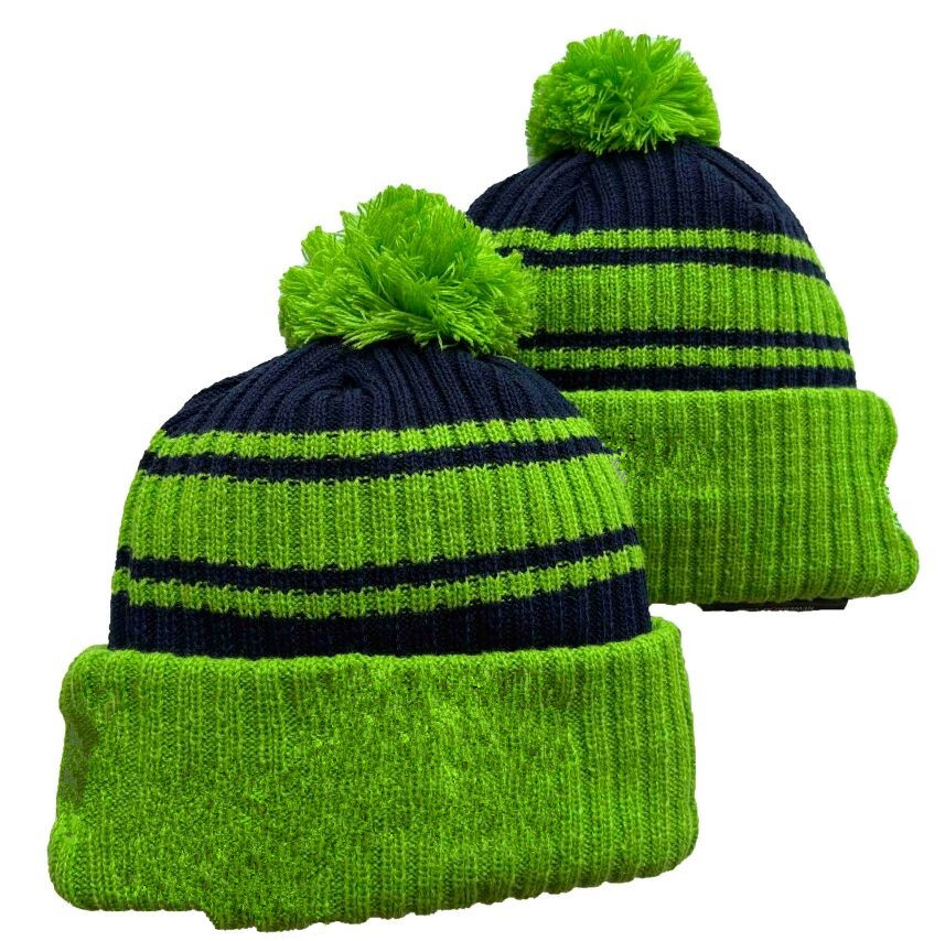Team Sideline Beanies Knitted Hats Sports Teams baseball beanie without Pom basketball caps Women Men winter warm hat