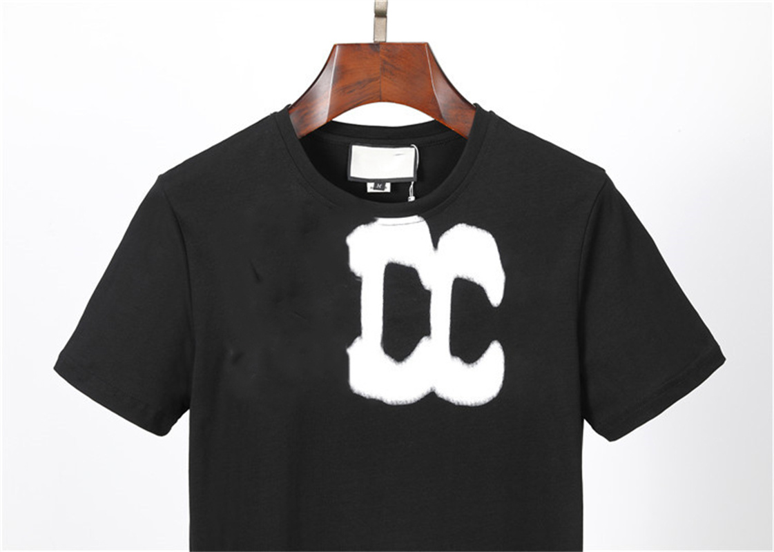 T-shirt de manga curta 100% algodão antiborboto, antiencolhimento, antirrugas e absorvente de suor de alta qualidade no verão.02