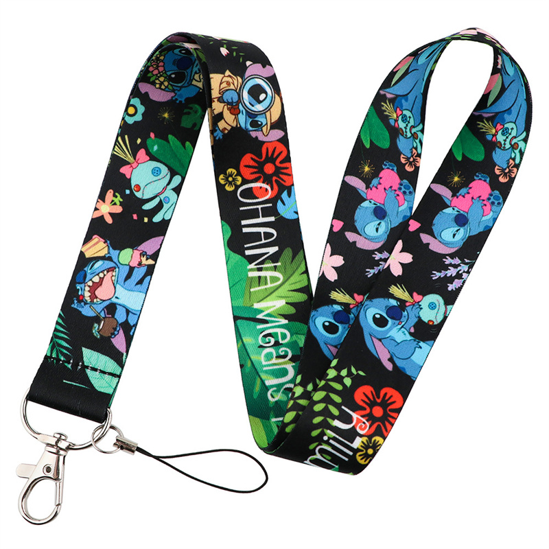 Cartoon Animatie Kurumi Mobiele Telefoon Lanyard Id-kaart Lanyard Nek Camera Touw Kleine Witte Jade Kaneel Hond Lange Badge Touw