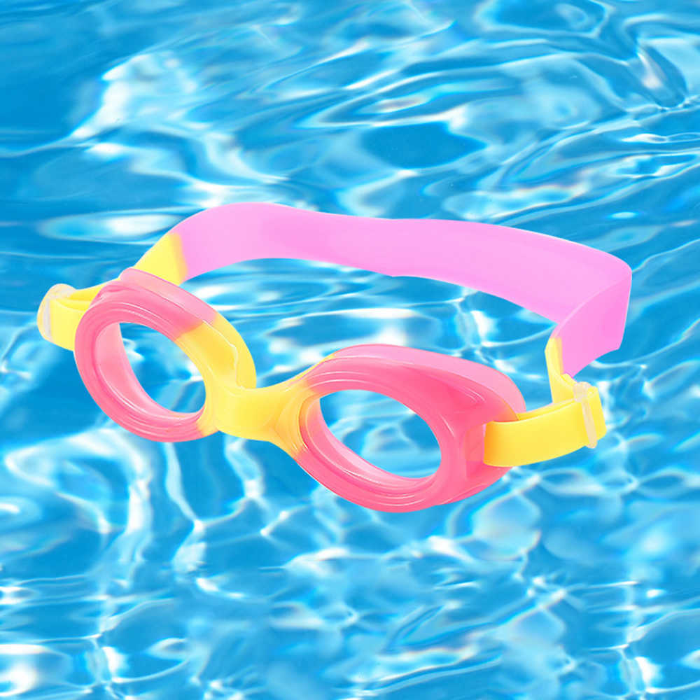 Kdis Baby Kinderen Zachte Siliconen Zwembril Bril Zwembad Training Watersport Duiken Surfen Waterdichte Brillen Nieuw