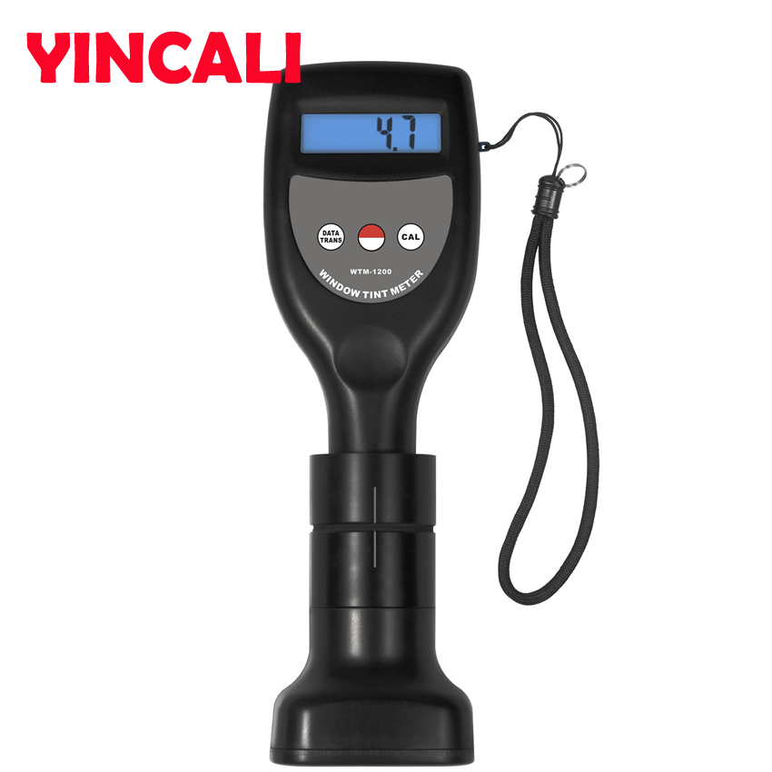 Snelle verzending draadloze raamtintmeter WTM-1200 LCD-scherm Hoge resolutie glasfolietransmissiemeter