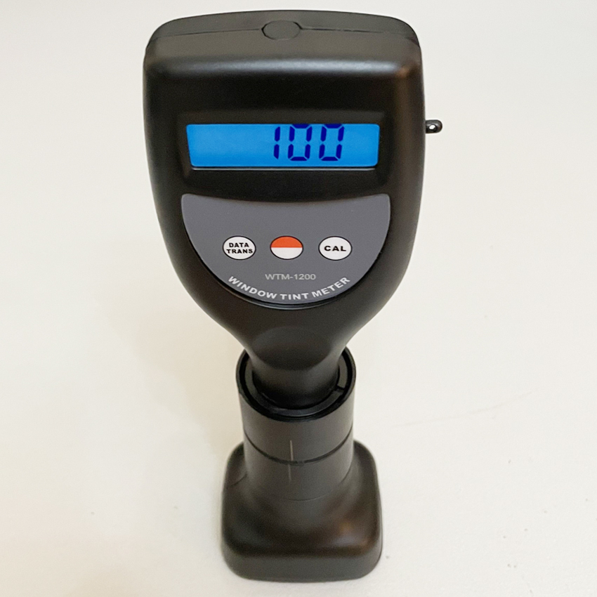 Snelle verzending draadloze raamtintmeter WTM-1200 LCD-scherm Hoge resolutie glasfolietransmissiemeter