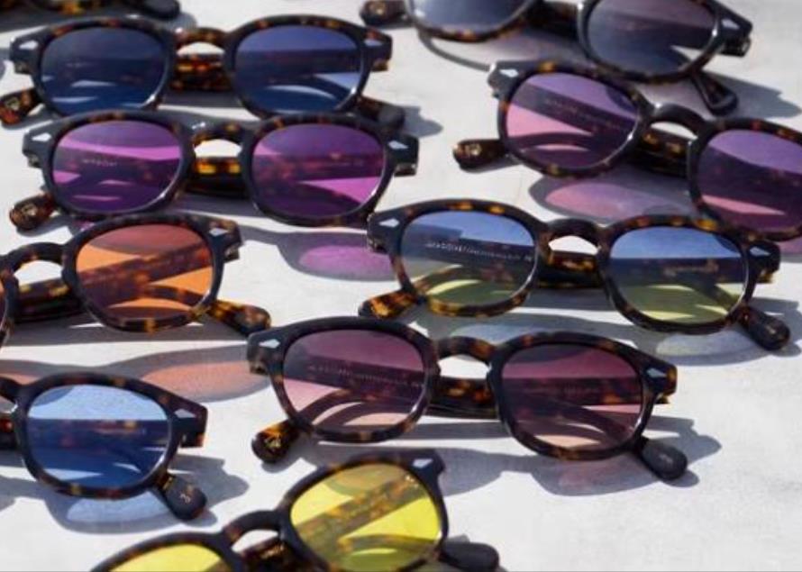 Лучший качество Johnny Depp Lemtosh Style Солнцезащитные очки для мужчин Women Vintage Tint Ocean Lens Design Прозрачная рама Sun Glasse218T