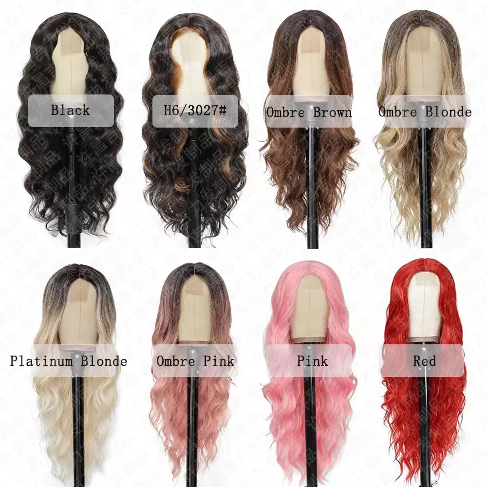 Long Deep Wave Full Lace Front Wigs Human Hair curly hair 10 styles wigs female lace wigs synthetic natural hair lace wigs fast shipping