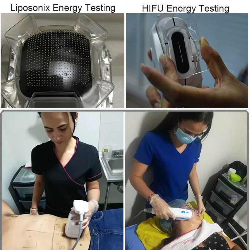 Liposonix HIFU Maszyna przesuwna Przenośny kształt 2D HIFU i szczupły topienie warstwy tłuszczu