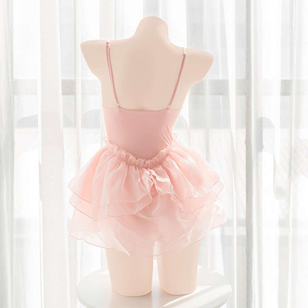 Ani fille élégante robe de danse de Ballet de cygne rose uniforme femmes Bddysuit maillots de bain tenues Costumes Cosplay cosplay